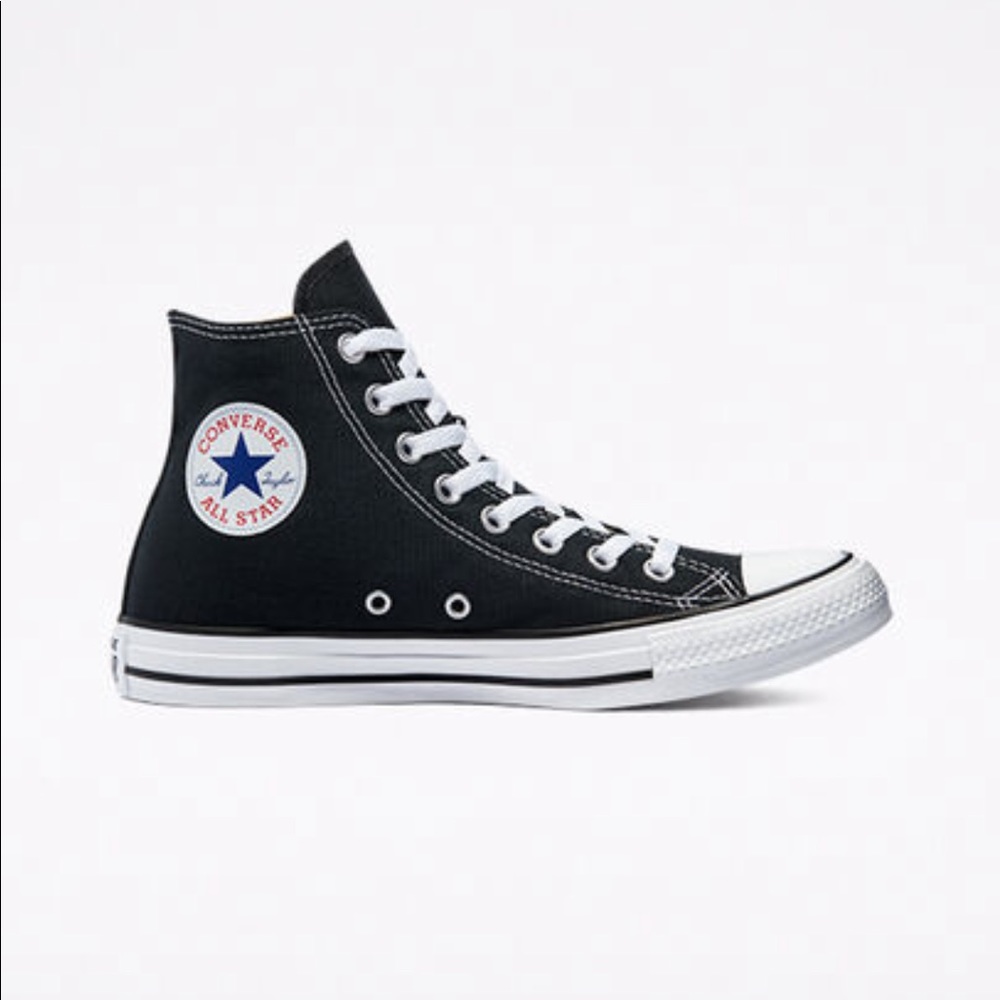 Black Converse Hightops